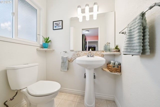 324 NE 108th Pl, Portland, OR 97220 - bathroom featuring tile patterned floors and toilet