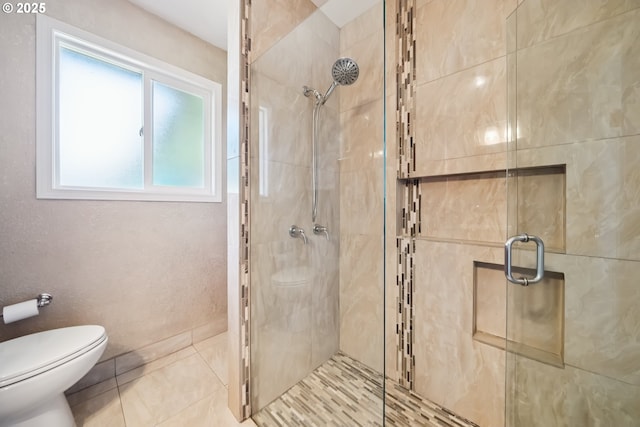 324 NE 108th Pl, Portland, OR 97220 - full bath with a stall shower and tile patterned flooring