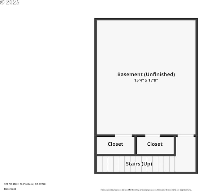 324 NE 108th Pl, Portland, OR 97220 - view of property floor plan