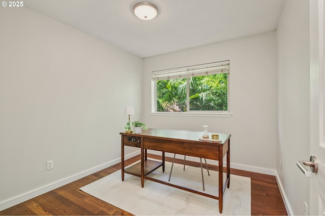 1912 SE 11th Ave Unit 3, Portland, OR 97214 - office featuring wood finished floors and baseboards