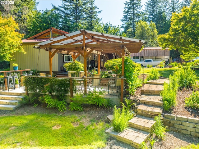 51256 Salmon Gulch Rd, Myrtle Point, OR 97458 - view of yard