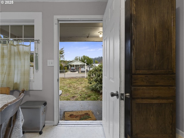 view of doorway