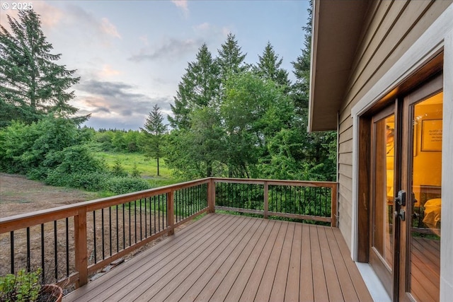 9595 SW Old Highway 47, Gaston, OR 97119 - view of wooden deck