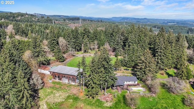 31958 J P W Rd, Scappoose, OR 97056 - view of subject property with a forest and a mountainous background