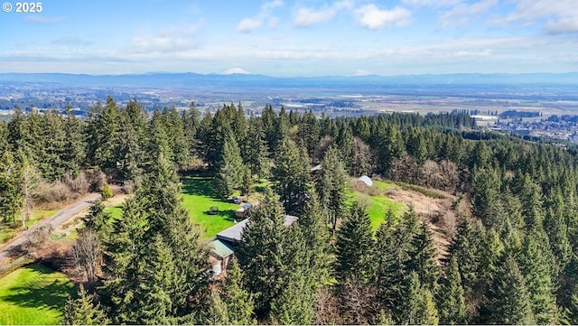 31958 J P W Rd, Scappoose, OR 97056 - bird's eye view of a mountain backdrop and a forest