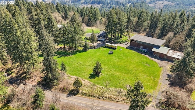 31958 J P W Rd, Scappoose, OR 97056 - view of subject property with a heavily wooded area