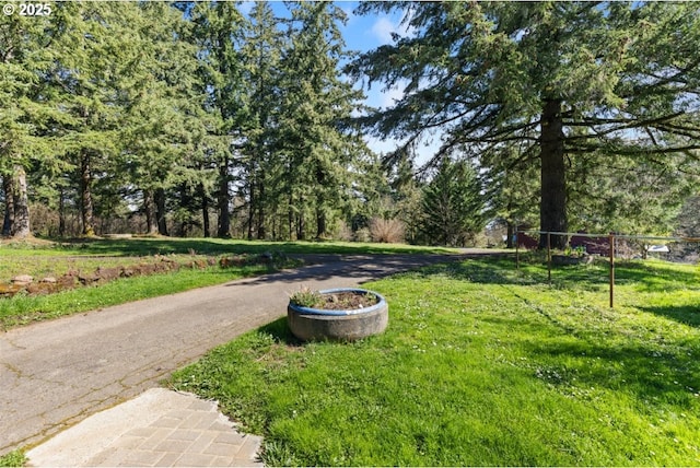 31958 J P W Rd, Scappoose, OR 97056 - view of green lawn featuring asphalt driveway