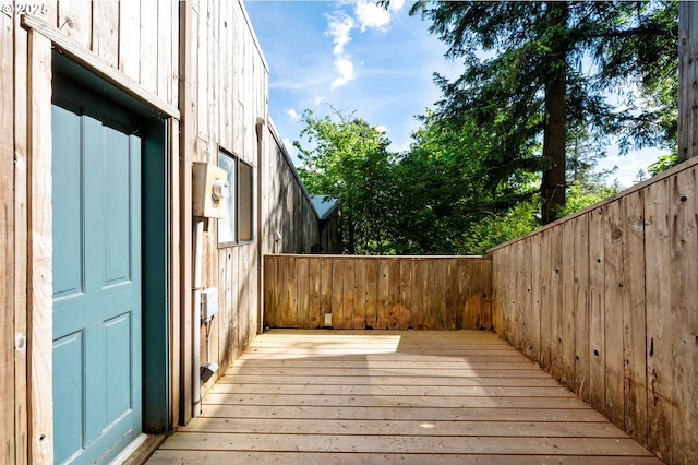 6438 SW Barnes Rd, Portland, OR 97221 - view of wooden deck