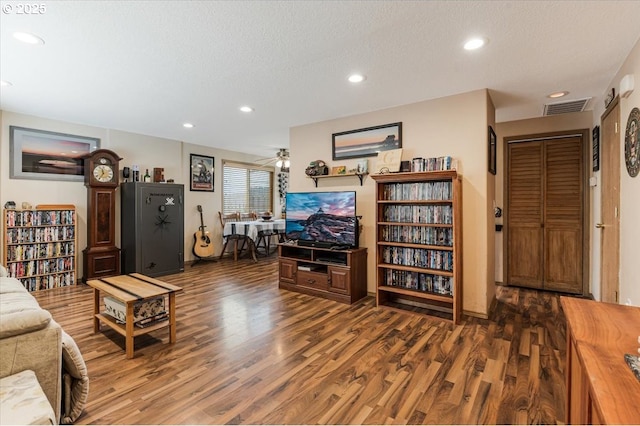 3977 SE Salquist Rd, Gresham, OR 97080 - living room with wood finished floors and recessed lighting