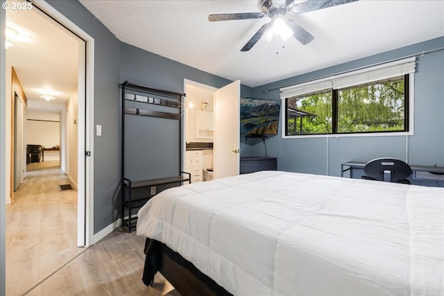 12208 SE 38th Ave, Milwaukie, OR 97222 - bedroom with light wood finished floors and ceiling fan
