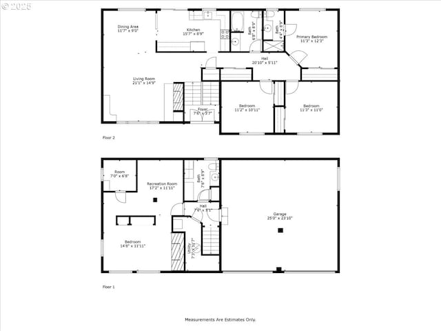 12208 SE 38th Ave, Milwaukie, OR 97222 - floor plan / room layout