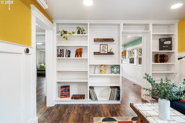 room details with wood finished floors