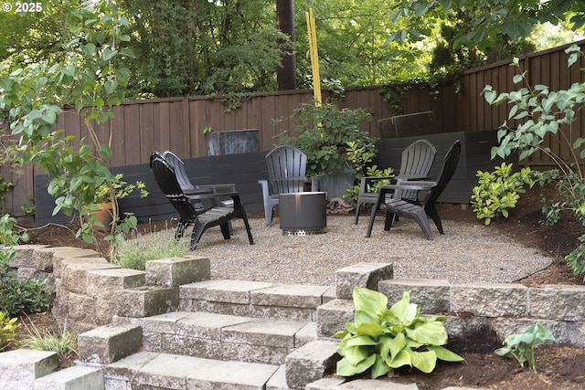 5431 SW Alfred St, Portland, OR 97219 - view of patio