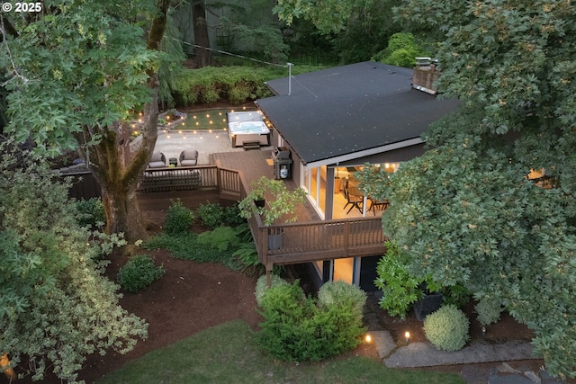 5431 SW Alfred St, Portland, OR 97219 - aerial view of property and surrounding area
