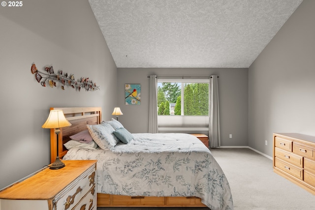 7409 SW Locust St, Portland, OR 97223 - bedroom featuring light colored carpet, a textured ceiling, and baseboards