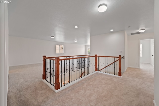 2530 NW 22nd Ave, Camas, WA 98607 - corridor with an upstairs landing, carpet floors, recessed lighting, and baseboards