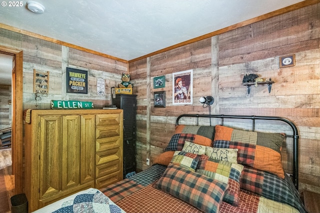 241 Jackson Rd, Cook, WA 98605 - bedroom featuring wooden walls