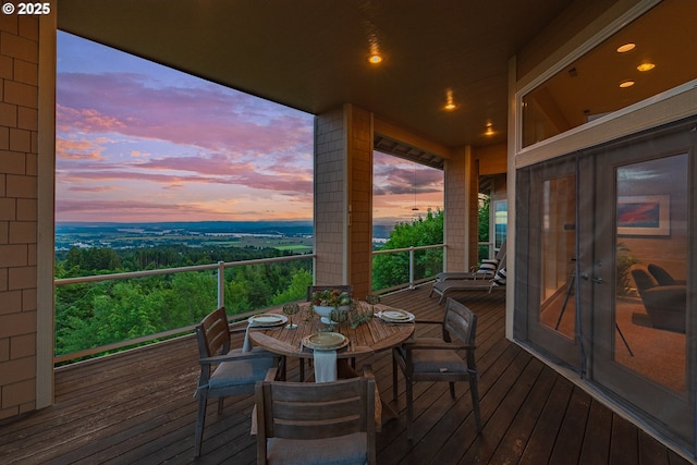 335 Runyan Rd, Woodland, WA 98674 - view of wooden deck