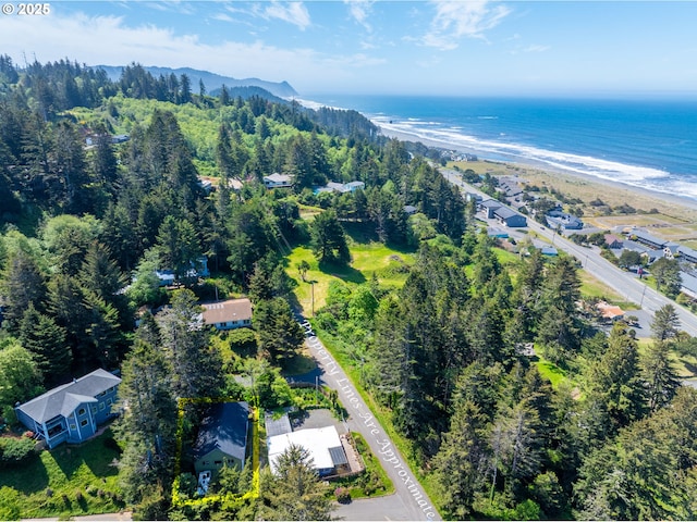 94191 Seaview Ln, Gold Beach, OR 97444 - aerial overview of property's location featuring a nearby body of water