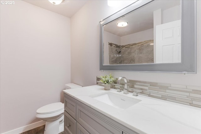 108 Lomor Dr, Longview, WA 98632 - bathroom with toilet, vanity, and a shower