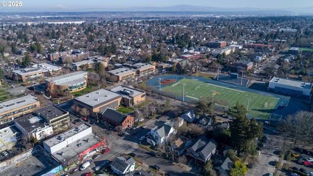 drone / aerial view