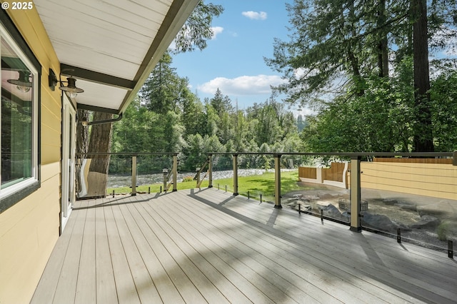 28831 SE Woods Rd, Eagle Creek, OR 97022 - view of wooden deck