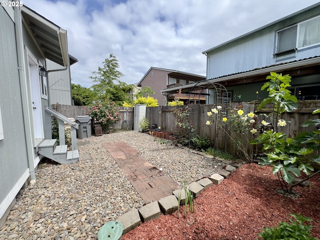 3125 NE Flintlock Pl, Corvallis, OR 97330 - view of patio / terrace with a fenced backyard