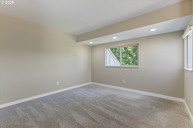 28825 SW Grahams Ferry Rd, Wilsonville, OR 97070 - carpeted spare room with recessed lighting and baseboards