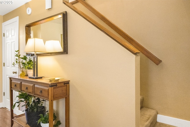 6516 SW Locust St, Portland, OR 97223 - staircase with baseboards