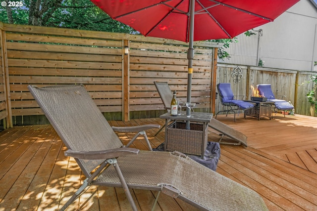 6516 SW Locust St, Portland, OR 97223 - view of wooden deck