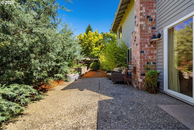 1437 Greentree Cir, Lake Oswego, OR 97034 - view of yard featuring a patio and an outdoor living space