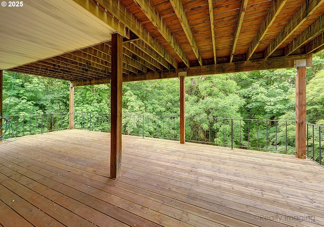 6902 SW 2nd Ave, Portland, OR 97219 - view of wooden terrace