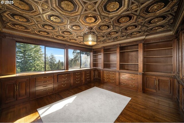 full bathroom with recessed lighting, a walk in shower, a freestanding tub, and visible vents