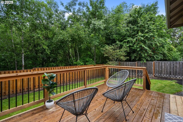 11069 SW Eschman Way, Tigard, OR 97223 - view of wooden deck