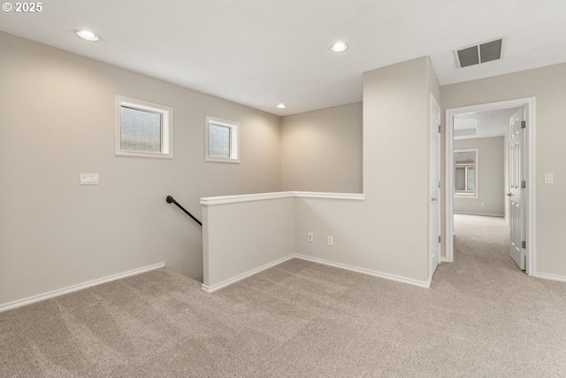 16044 SW Langer Dr, Sherwood, OR 97140 - spare room with carpet floors, baseboards, and recessed lighting