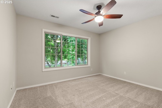 16044 SW Langer Dr, Sherwood, OR 97140 - unfurnished room featuring carpet flooring, ceiling fan, and baseboards