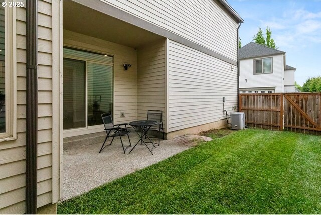 16044 SW Langer Dr, Sherwood, OR 97140 - view of patio featuring central AC