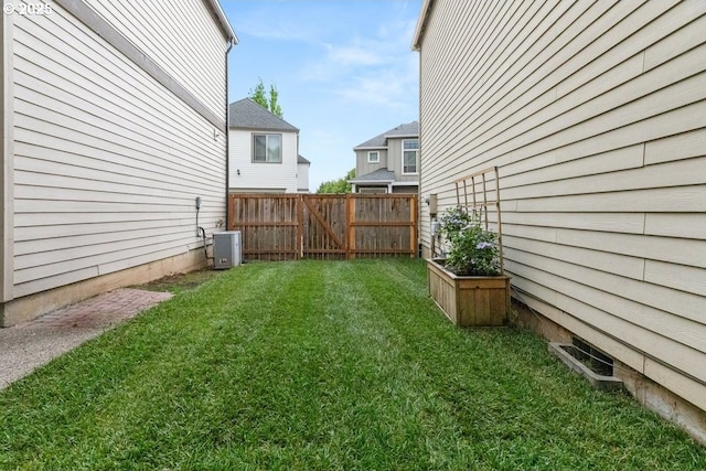 16044 SW Langer Dr, Sherwood, OR 97140 - view of yard with central AC unit