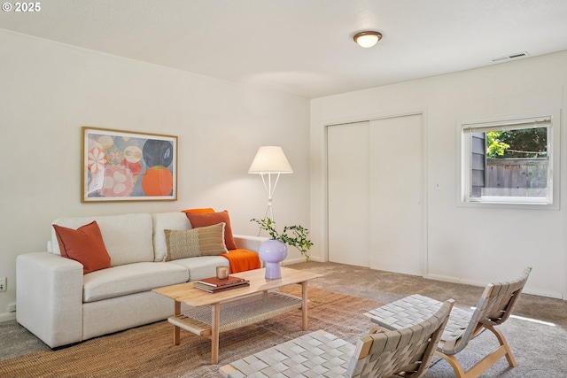 4433 NE 65th Ave, Portland, OR 97218 - living room featuring carpet flooring