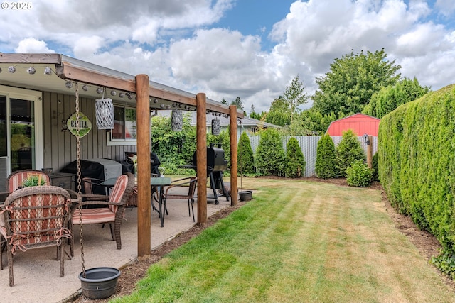1445 NE 17th St, Gresham, OR 97030 - fenced backyard with a patio area