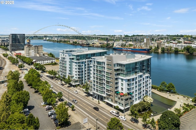 1310 NW Naito Pkwy, Portland, OR 97209 - view of urban area with a notable bridge and a nearby body of water