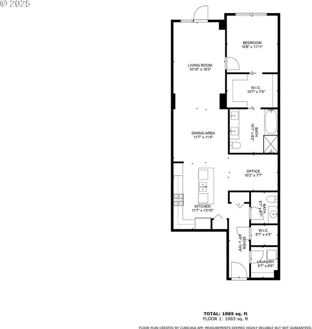 1310 NW Naito Pkwy, Portland, OR 97209 - view of floor plan / room layout