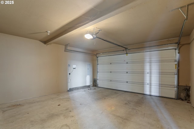 1455 NE Cooper Ln, Estacada, OR 97023 - garage featuring electric panel and a garage door opener