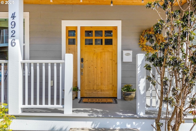 4926 NE 12th Ave, Portland, OR 97211 - entrance to property featuring covered porch