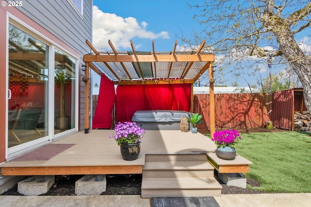 4926 NE 12th Ave, Portland, OR 97211 - view of wooden terrace