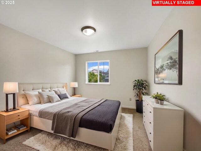 10095 NW Curtis St, North Plains, OR 97133 - bedroom featuring light carpet