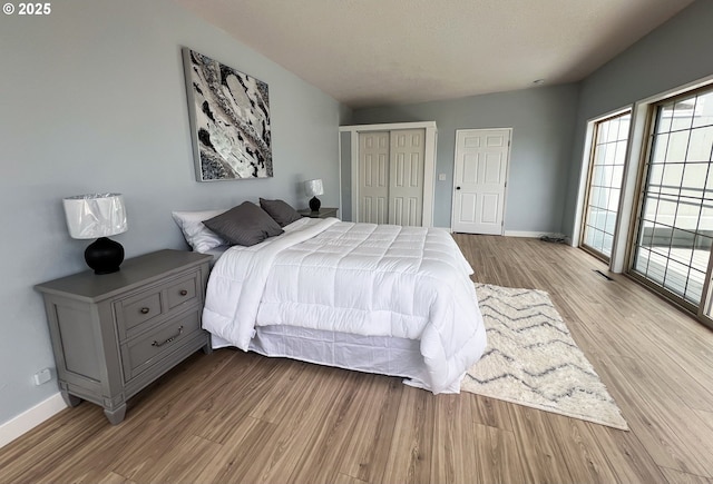 1214 NE Loper Ave, Prineville, OR 97754 - bedroom with baseboards and wood finished floors