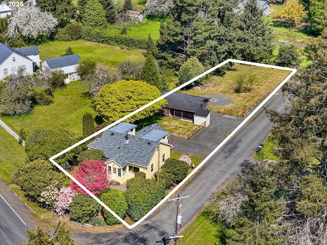 aerial view