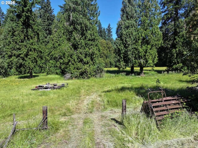 22885 S Tendril Ln, West Linn, OR 97068 - view of yard with a wooded view