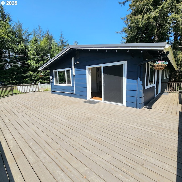 97640 Kadora Ln, North Bend, OR 97459 - view of deck